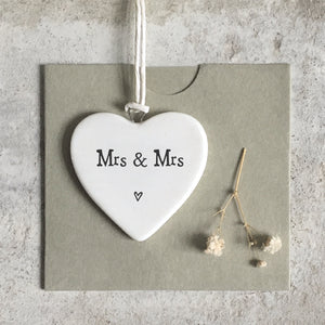 Mrs and Mrs Porcelain Heart