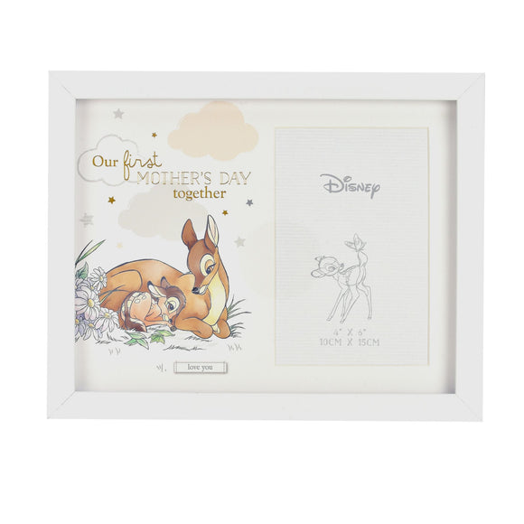 Our First Mother's Day Together Disney Bambi Photo Frame