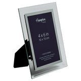 Mirror 4x6" bevel glass frame by Hampton