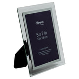 Mirror 5x7" bevel glass frame by Hampton