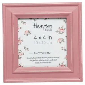 Paloma Pink 4x4" photo frame