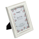 Paloma white 5x7" photo frame