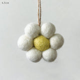 Cream Felt Daisy Hanger